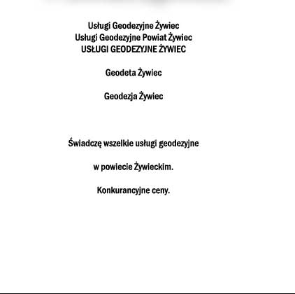 Usługi Geodezyjne Powiat Żywiec, geodeta żywiec, Geodezja Żywiec